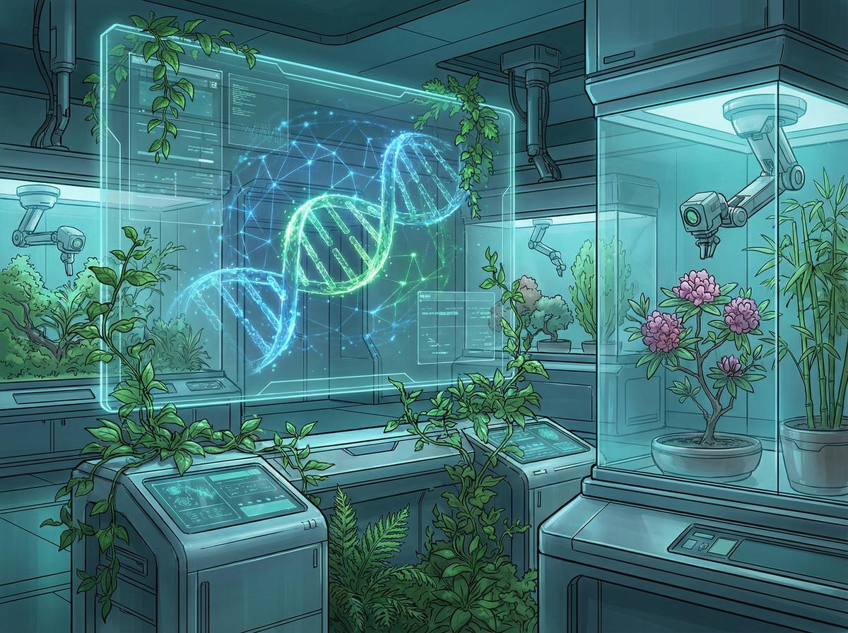 人兽 AI植物视频剪辑